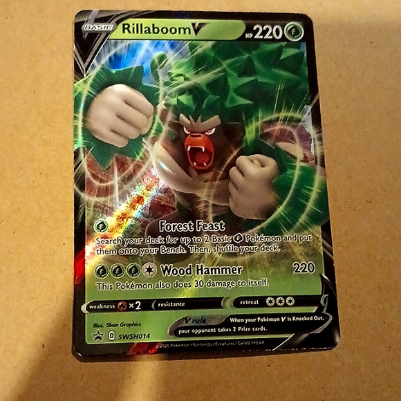 rillaboom pokemon card price Pokemon Charizard V SWSH050 Champions Path Promo main image 0